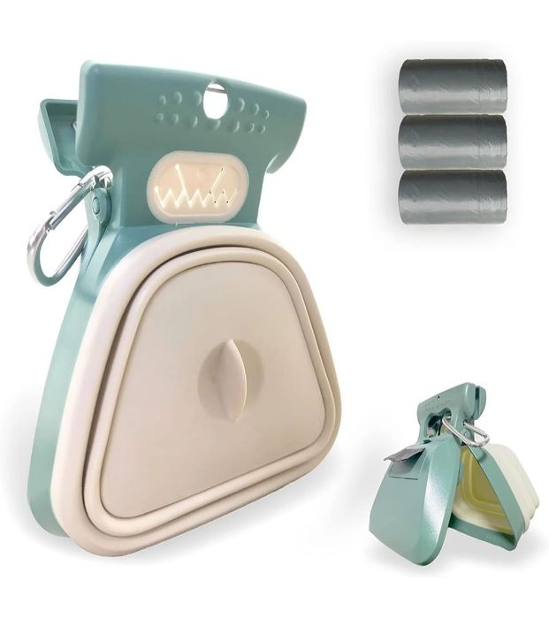 Поводок для собак с совком для уборки и пакетов Pet toilet