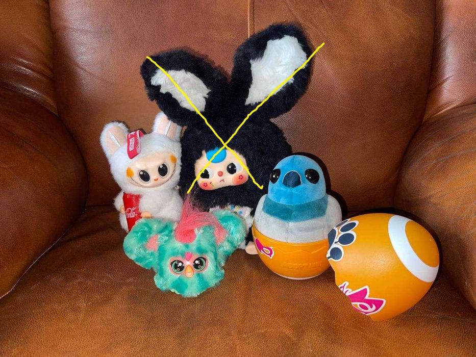 Іграшки Лабубу, Baby Three,Furby Furblets, Adopt Me