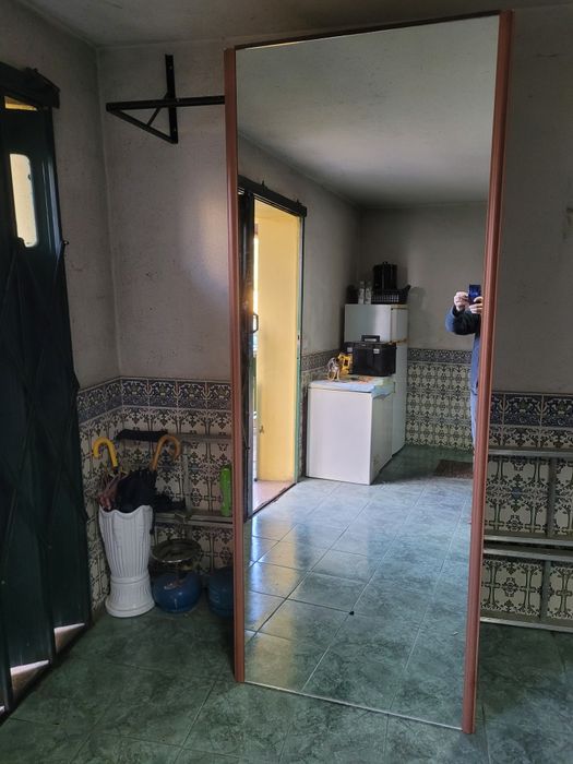 Porta correr com espelho para roupeiro