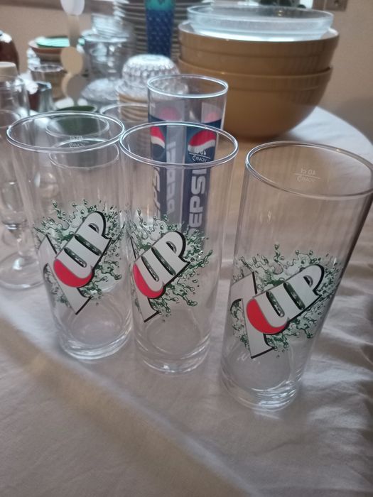Copos diversos - Sumol, Tagus, 7up
