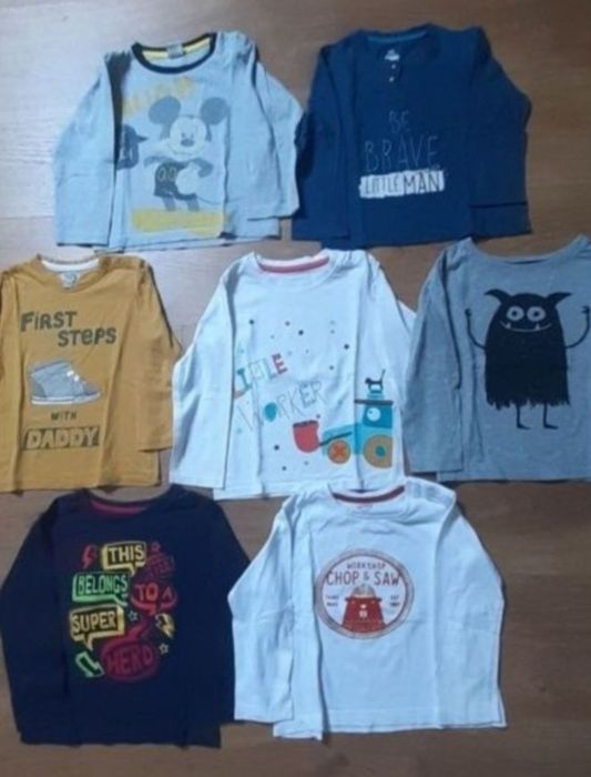 Sweats e calças menino de 18 meses e 2 anos