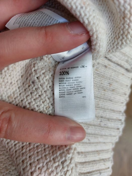 Bawełniany sweter i joggery r.104