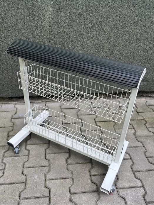 wózek międzyoperacyjny stojak krawiecki