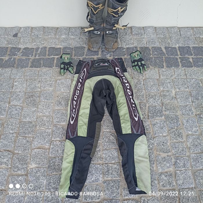 Equipamento enduro/cross