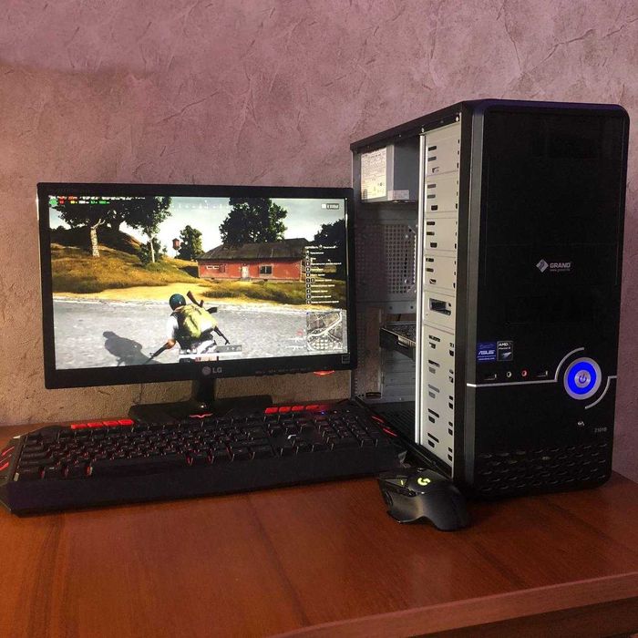 Компьютер Ігровий ПК RX 560 4GB Стаціонарний комп AMD 4 ядра Системник