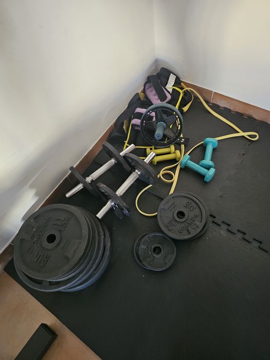 Equipamentos de treino