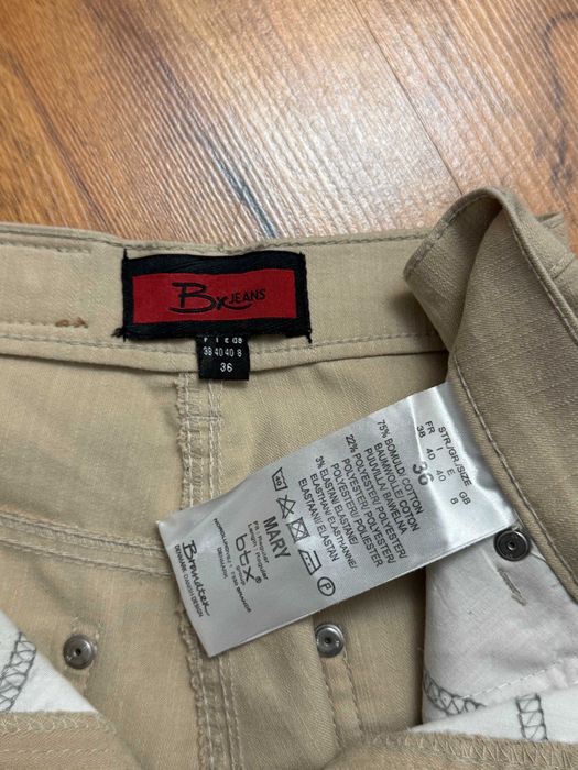 Spodnie materiałowe jeansy proste jeansowe straight BX Jeans 38 M