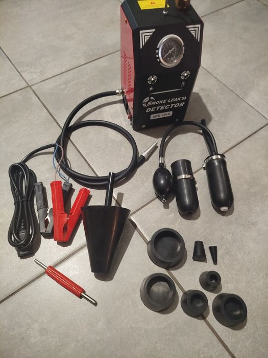 Detektor nieszczelności zadymiarka generator dymu