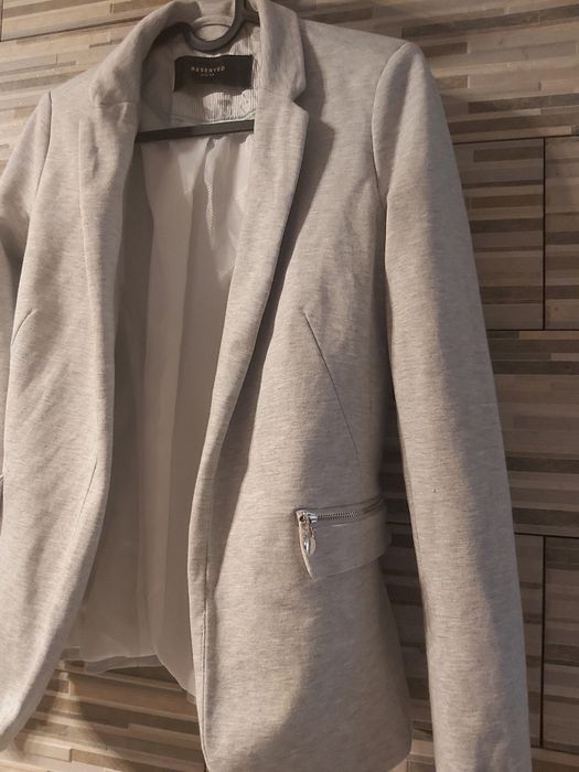 Marynarka szara do jinsow elegancka sportowa Reserverd jak nowa