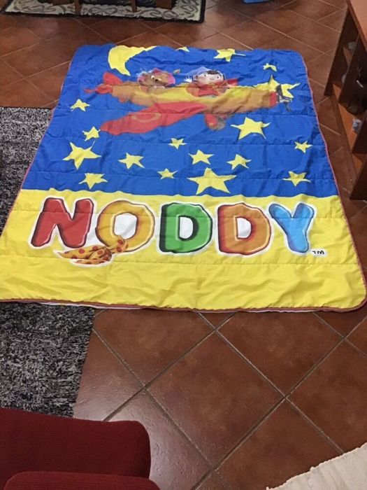 2 EDREDONS Edredões coberta cobertor NODDY para cama solteiro criança