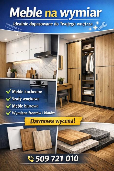 Meble na wymiar, Wymiana frontów