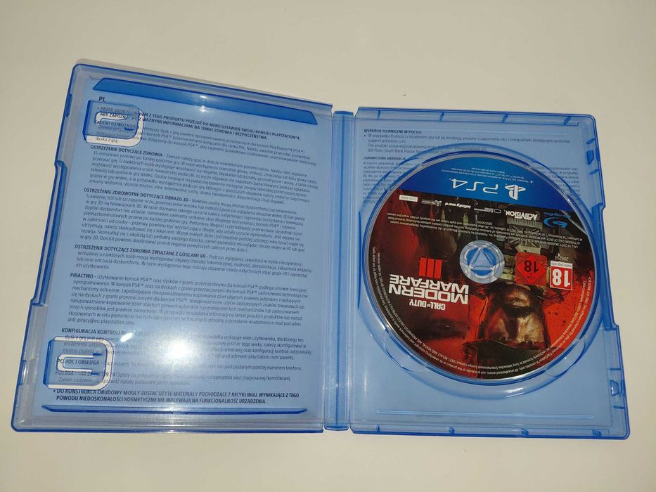 ps4 CALL OF DUTY MODERN WARFARE III PL postacie mówią po polsku hit
