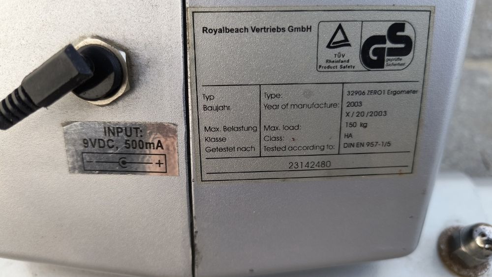 Rower stacjonarny treningowy crane zero 1 ergometer