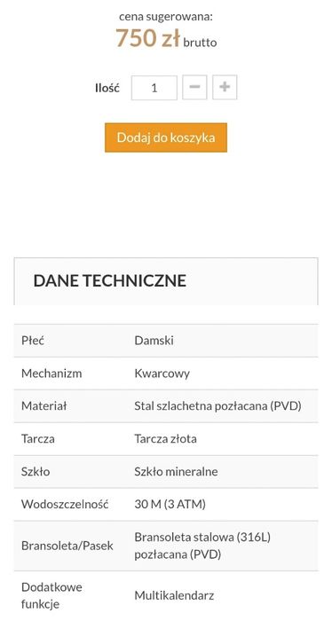 Zegarek damski Tommy Hilfiger - Nowy!