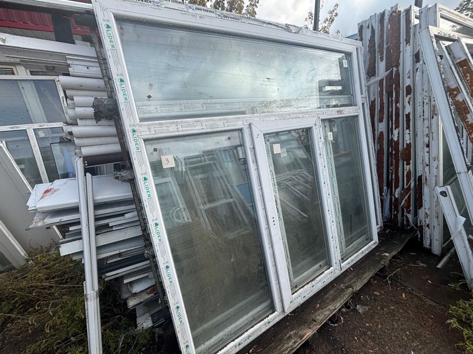 НОВОЕ Окно балконная рама металлопластиковая 1900\1880 3 стекла