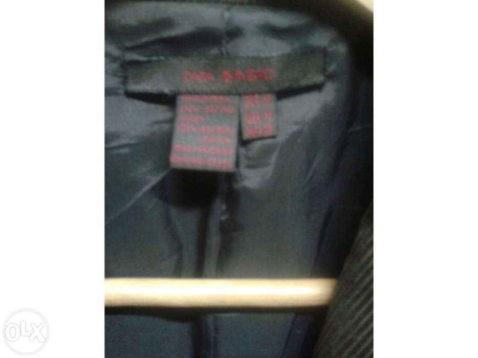 casaco / blazer da zara tam M castantanho averdiscado.