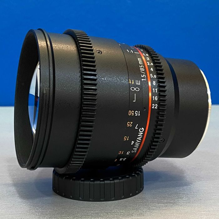 Samyang 85mm T1.5 AS IF UMC II (Fujifilm) - 3 ANOS DE GARANTIA