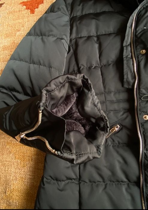 Casaco Impermeável Zara - verde