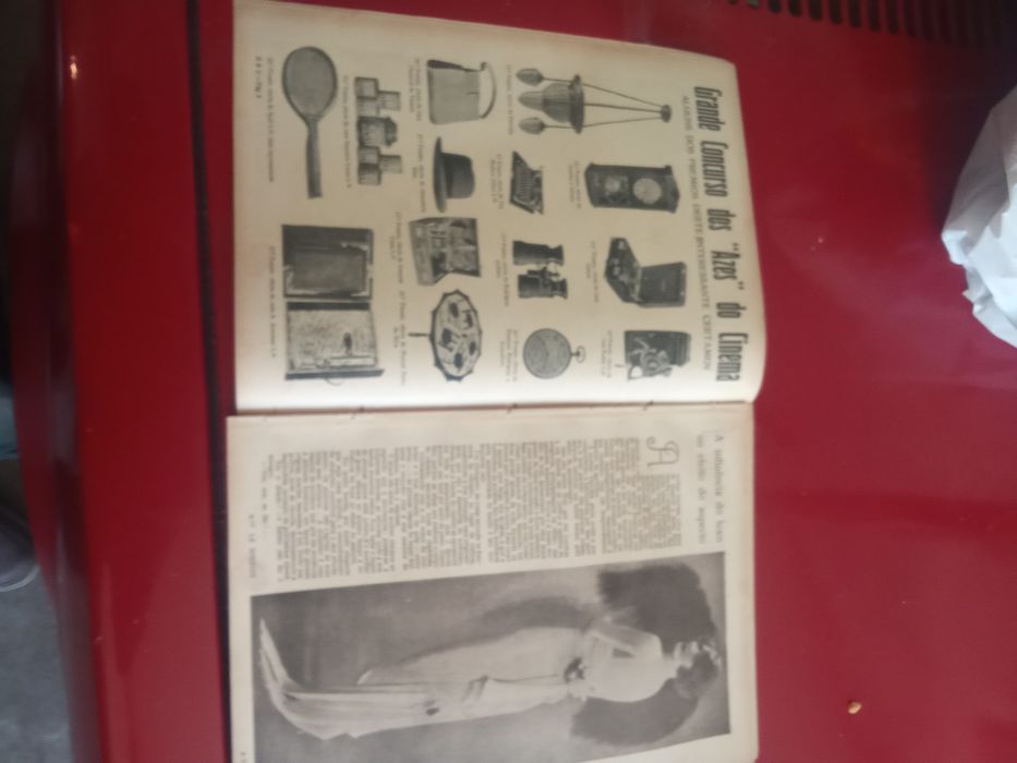 Revista ABC setembro de 1929! Carmona em Sintra!