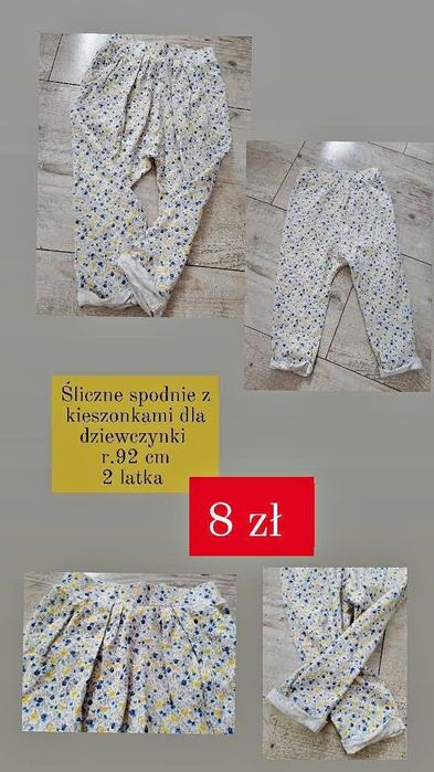 Spodnie dla dziewczynki