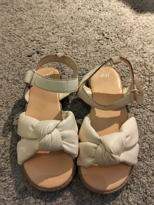 sandałki dziewczęce H&M rozmiar 30