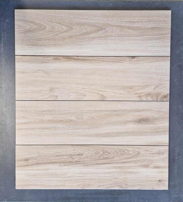 Płytki podłogowe gres feelwood cream 600x175x8 gat 1