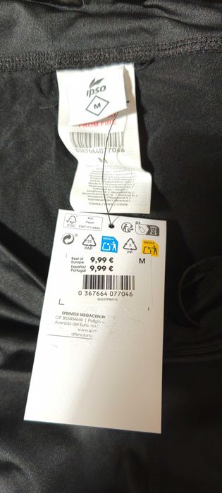 Leggings Ipso Pretas de Senhora - NOVAS - Tamanho M