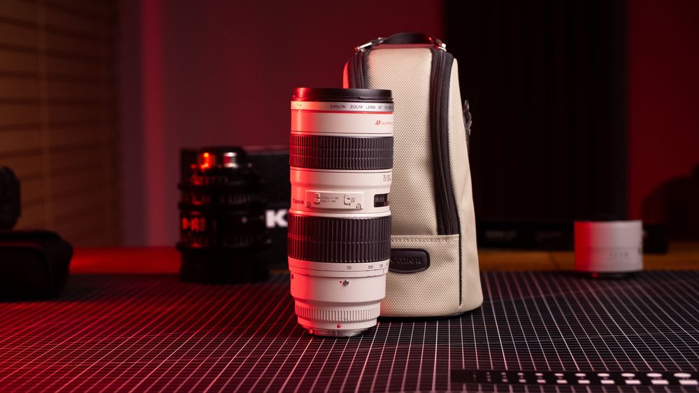 Canon EF 70-200mm f/2.8L USM, tulipan, obejma, pokrowiec, faktura VAT