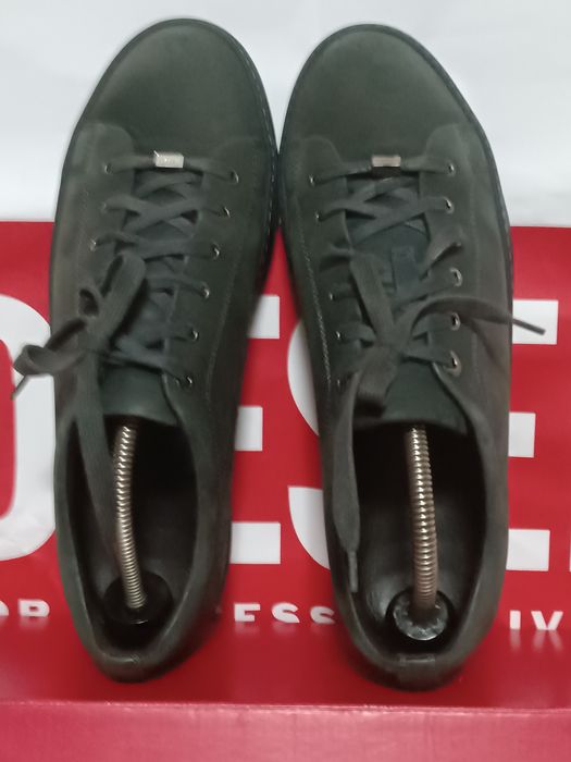 Мужские кеды из нубука LANVIN ,оригинал ,Франция ,раз 9 ,43-43,5