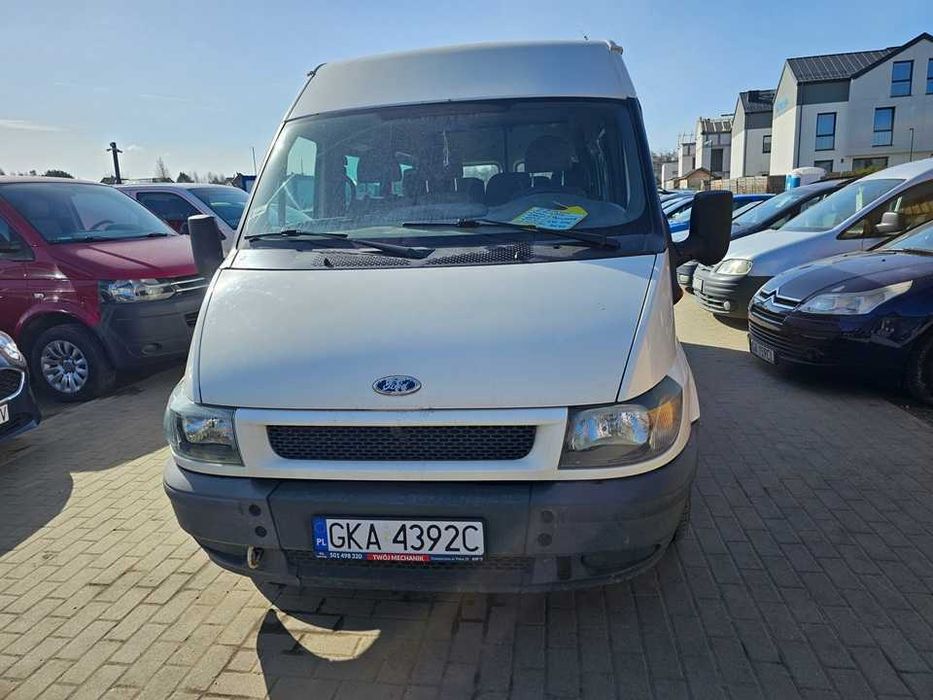 Ford Transit 2005r/pt do listopada/2.0diesel/86KM/9osobowy/1800kg hak