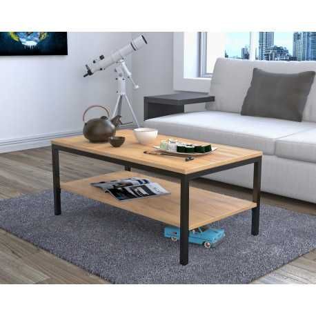 Журнальний столик лофт | Стіл з дерева і металу | Новий
