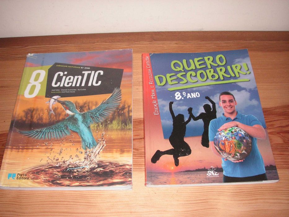 Manual Ciências Naturais e Educação Moral e Religiosa Católica 8º Ano