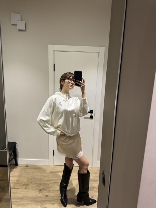 Худі біле Zara (S)