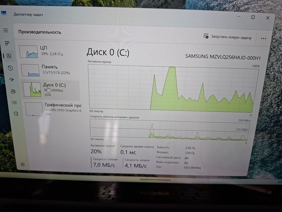 Ноутбук Asus  UX370U