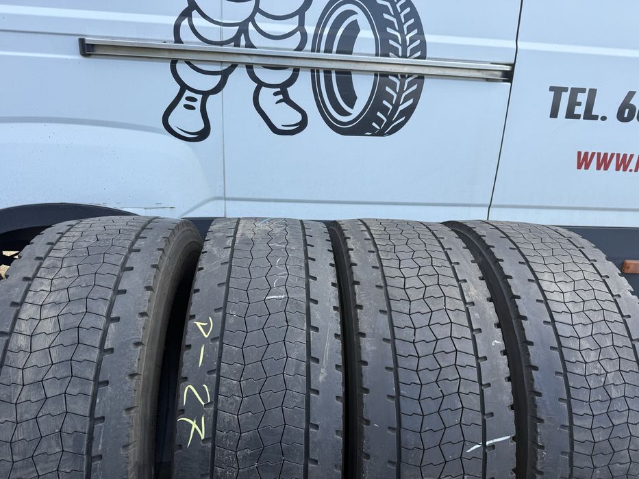 Komplet 315/60/22,5 Bridgestone Ecopia H-Drive 002 – bez napraw
