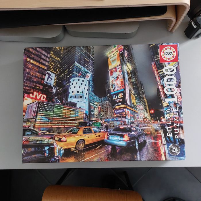 Puzzle Time Square Nova Iorque 1000 peças