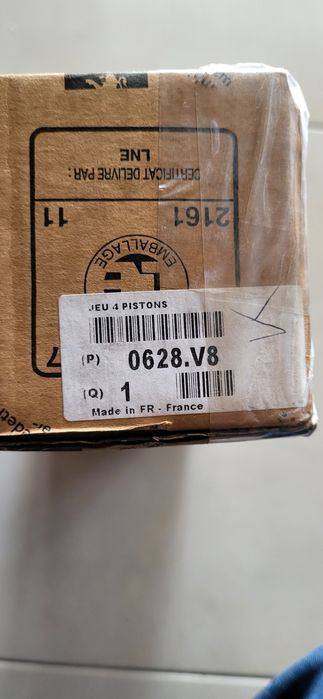 Peugeot Citroen Volvo Fiat DS pistões novos