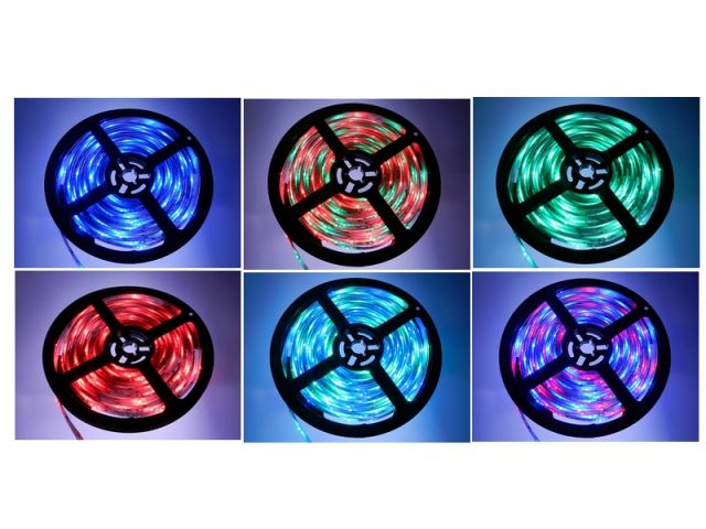 Taßma ledowa wodoodporna 5M RGB 150 LED 5050