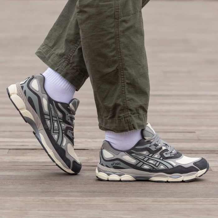 Кроссовки Мужские Асікс Gel-NYC 1090 Grey Black/Кросівки Чоловічі Асік