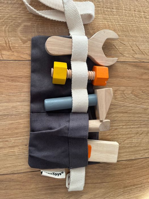 Cinto de ferramentas em madeira Plan Toys