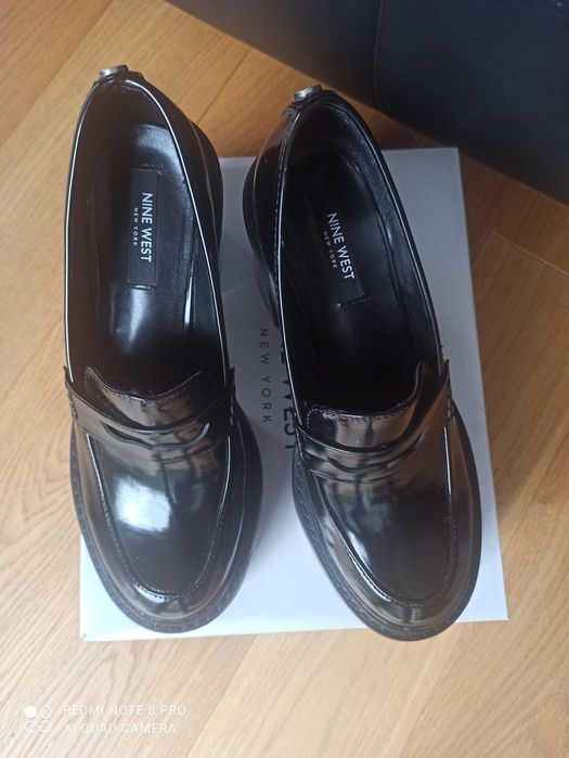 Nine West Półbuty NAHIDA - czarne rozmiar 38