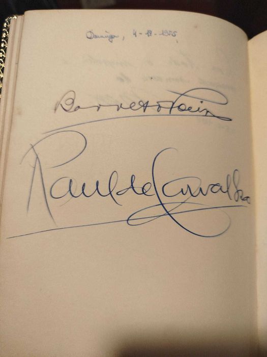 Excelente Livro de autografos