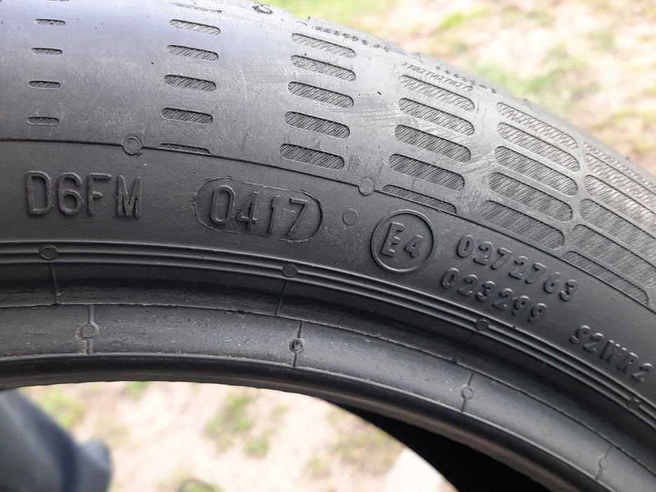 2x Opony letnie 185/50R16 Continental ContiEcoContact 5 / 6mm