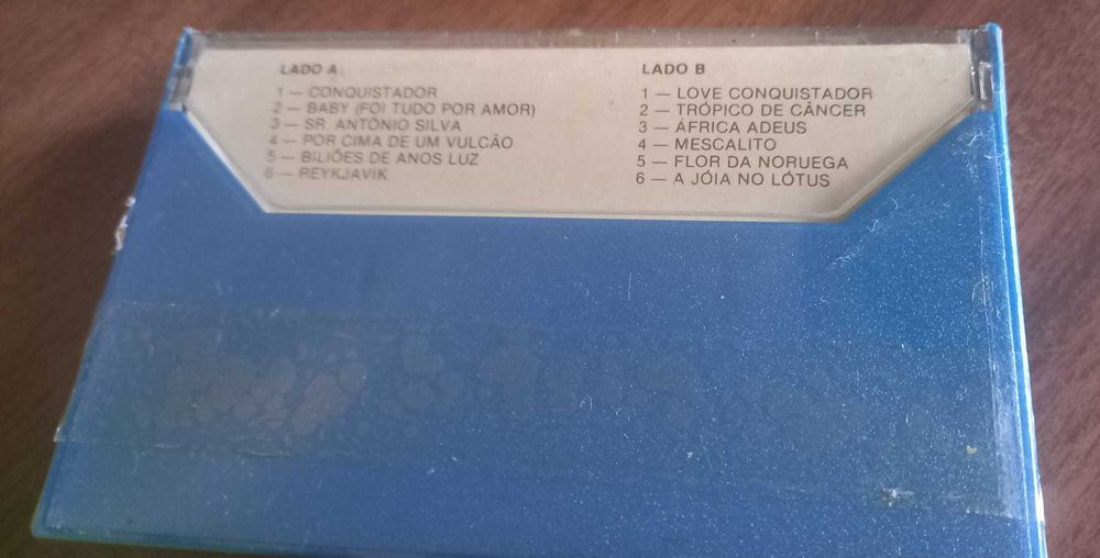 Da Vinci  ‎– Conquistador Cassete 1989 Nova