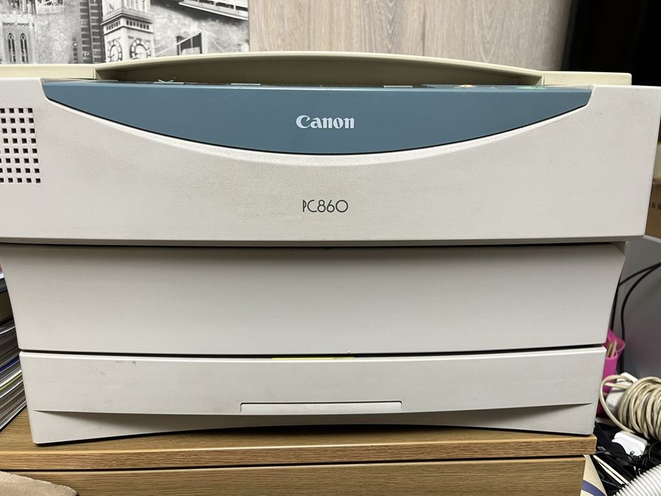 Практичний лазерний копір CANON PC860.
Відомий своєю надійністю та доб