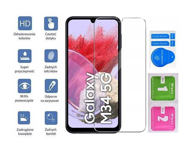 3x Szkło Hartowane do Samsung Galaxy M34 5G