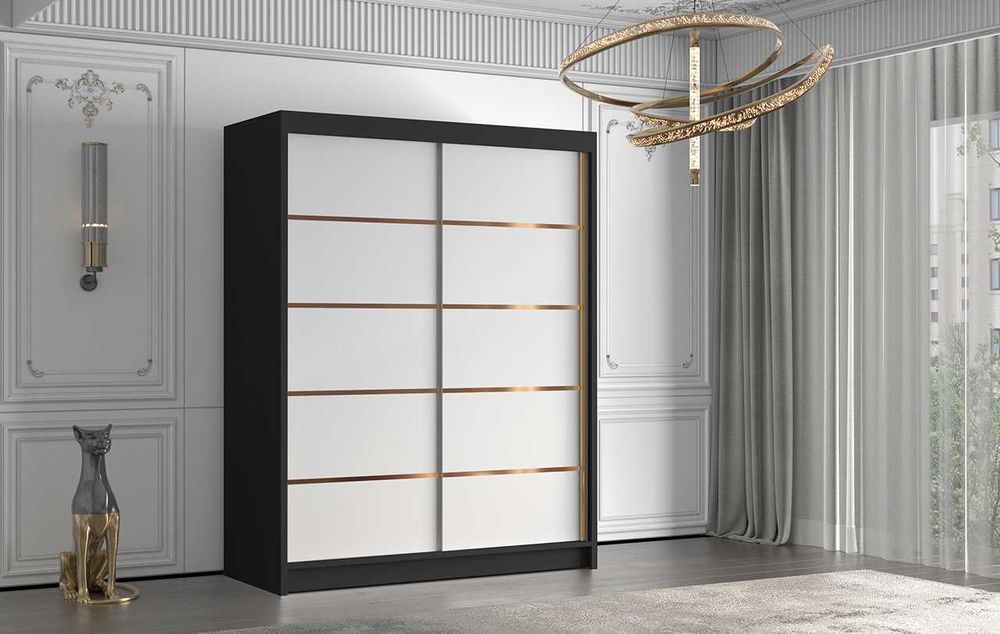 Nowość Szafa Przesuwna Goldi 150 V4 150 cm