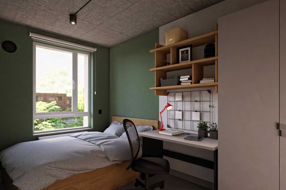 3-pokojowy apartament dla studentów | Prywatne pokoje | Media w cenie - Widok 3