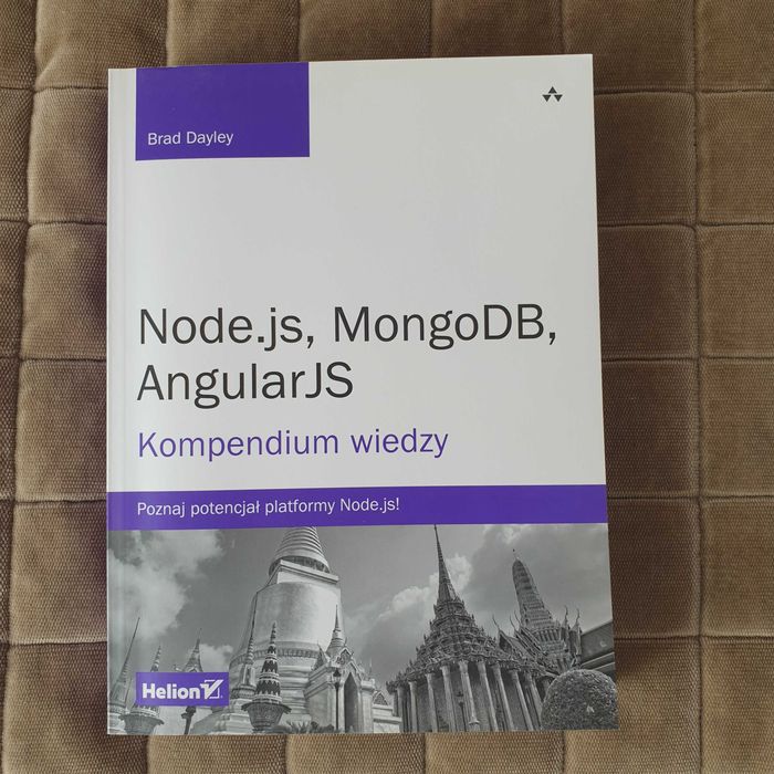 Node.js, MongoDB, AngularJS. Kompendium wiedzy | jak nowa, nieużywana