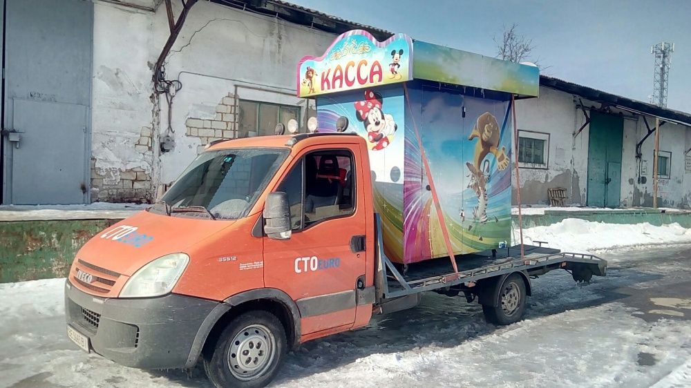 эвакуатор, лафет